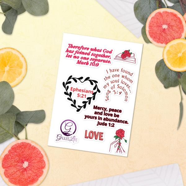Christian Celebrate Love Sticker Pack - Image 8