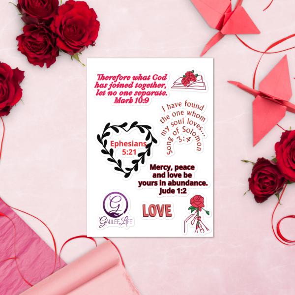 Christian Celebrate Love Sticker Pack - Image 10