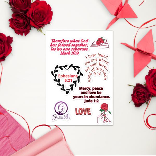 Christian Celebrate Love Sticker Pack - Image 11