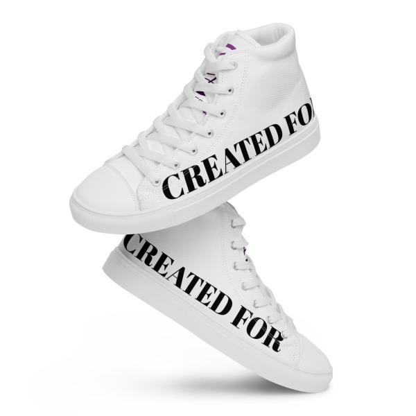 Created For His Glory Men’s High Top Canvas Shoes - Image 3