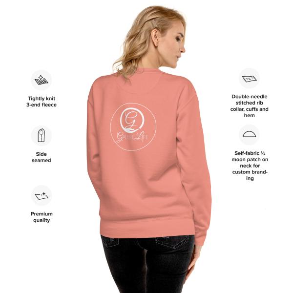 Jesus Name Above All Names Unisex Premium Sweatshirt - Image 5