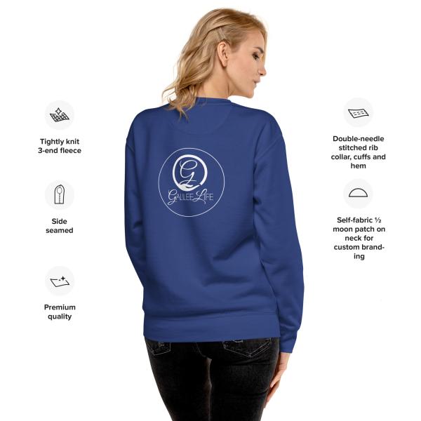 Jesus Name Above All Names Unisex Premium Sweatshirt - Image 35