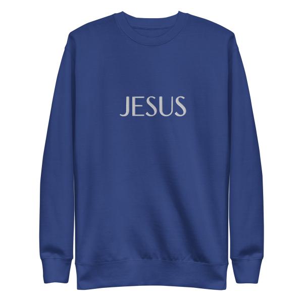Jesus Name Above All Names Unisex Premium Sweatshirt - Image 36
