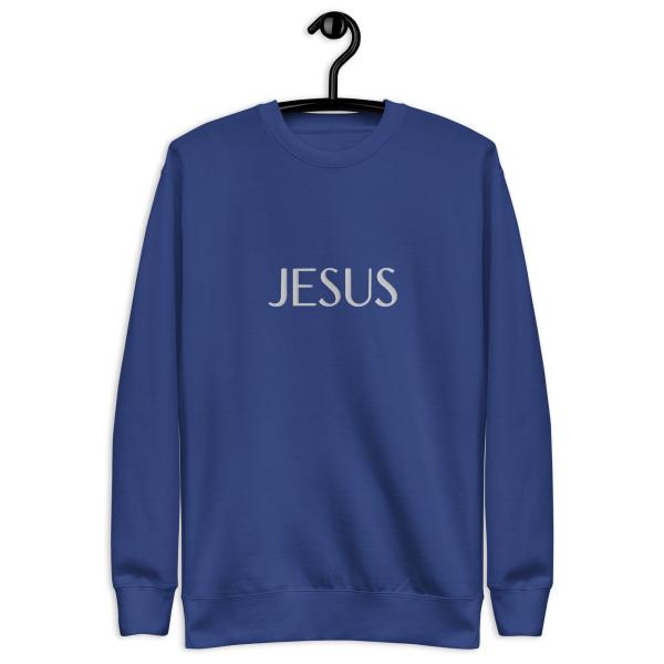 Jesus Name Above All Names Unisex Premium Sweatshirt - Image 56