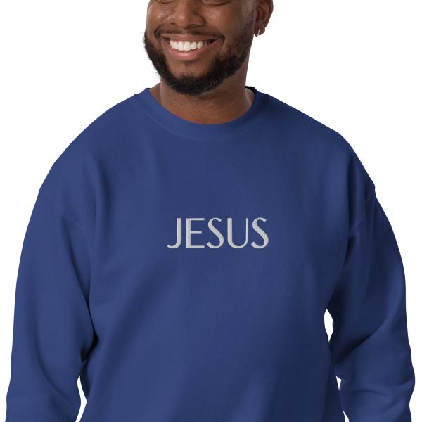 Jesus Name Above All Names Unisex Premium Sweatshirt - Image 40