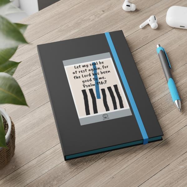 Let My Soul Be At Rest Again Color Contrast Notebook - Image 5