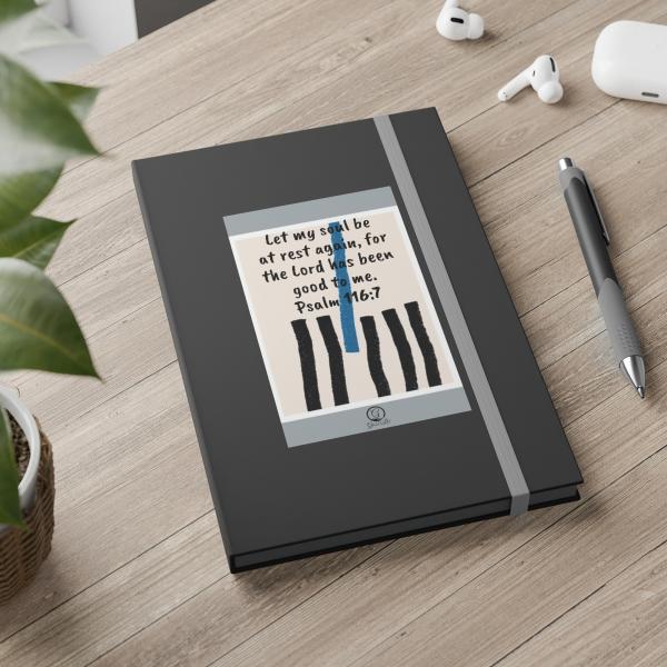 Let My Soul Be At Rest Again Color Contrast Notebook - Image 11