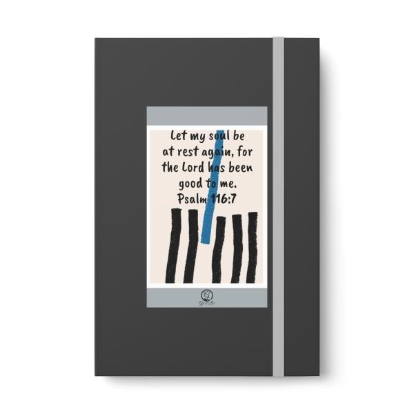 Let My Soul Be At Rest Again Color Contrast Notebook - Image 7