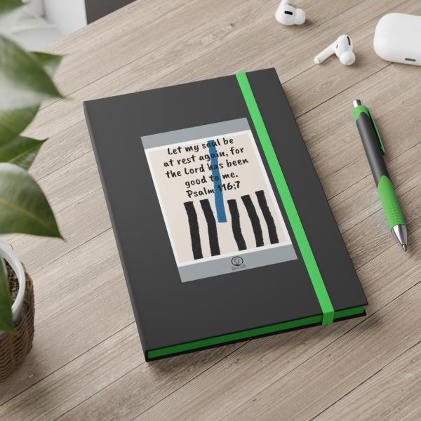 Let My Soul Be At Rest Again Color Contrast Notebook - Image 17