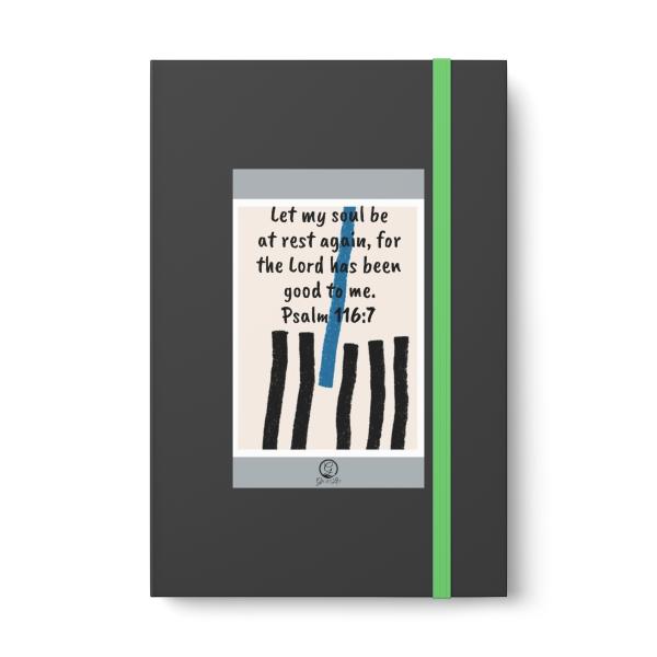 Let My Soul Be At Rest Again Color Contrast Notebook - Image 13