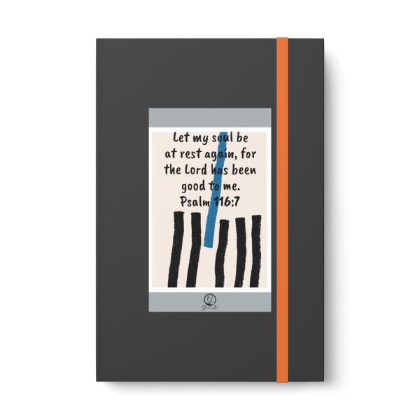 Let My Soul Be At Rest Again Color Contrast Notebook - Image 19