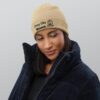 Pray Like Hannah Organic Ribbed Beanie