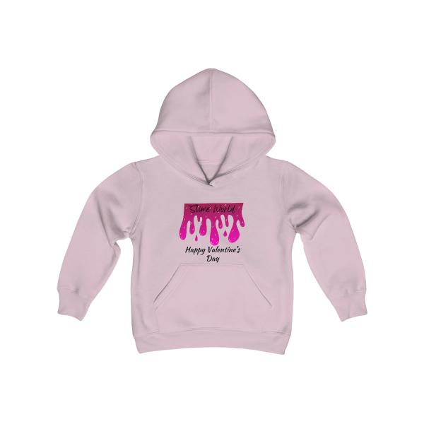 Valentine's Day Slime World Hooded Sweatshirt