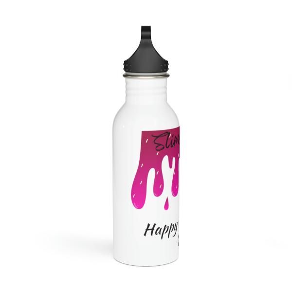 Valentine’s Day Slime World Stainless Steel Water Bottle - Image 3