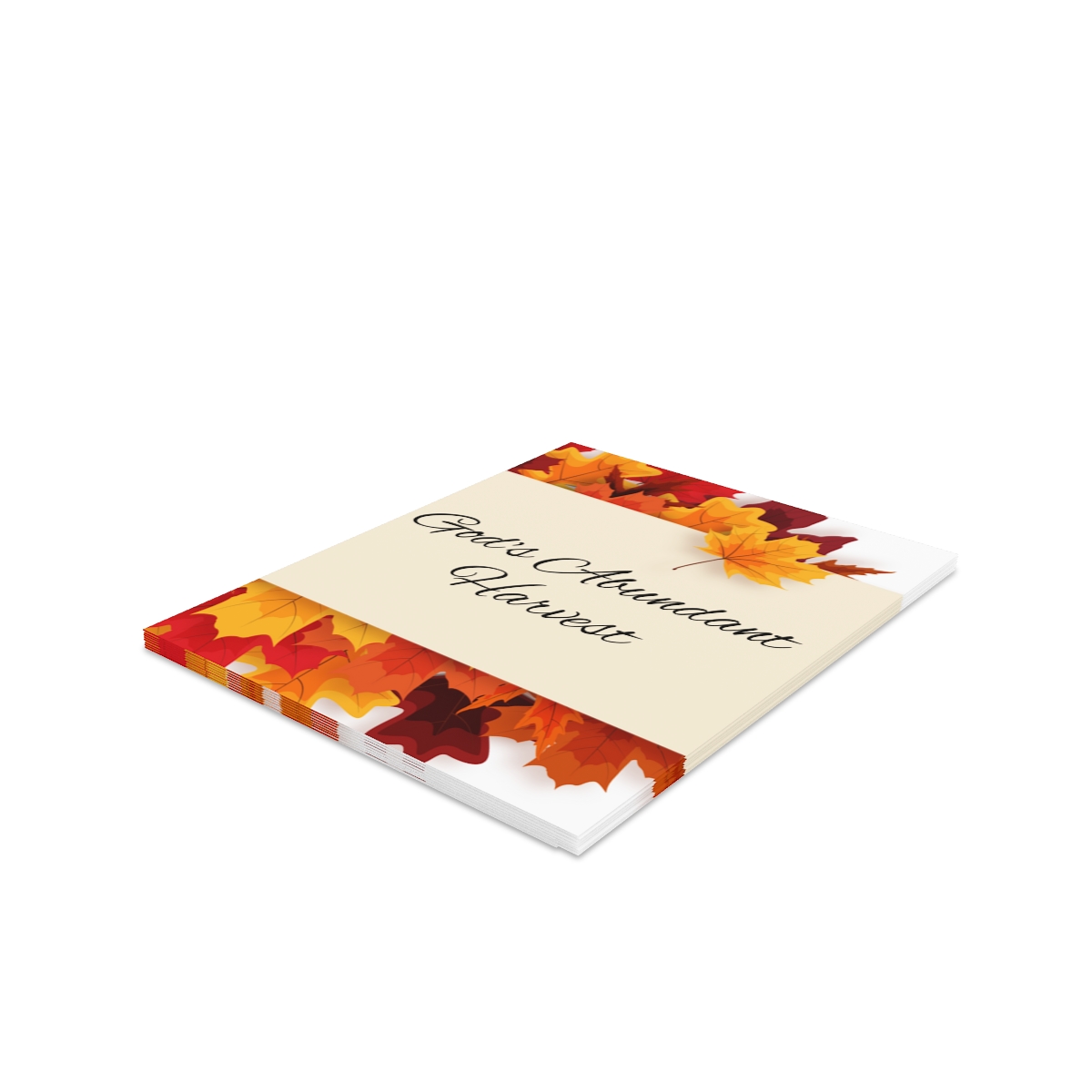 Autumn's Blessings Christian Greeting Card - Image 11