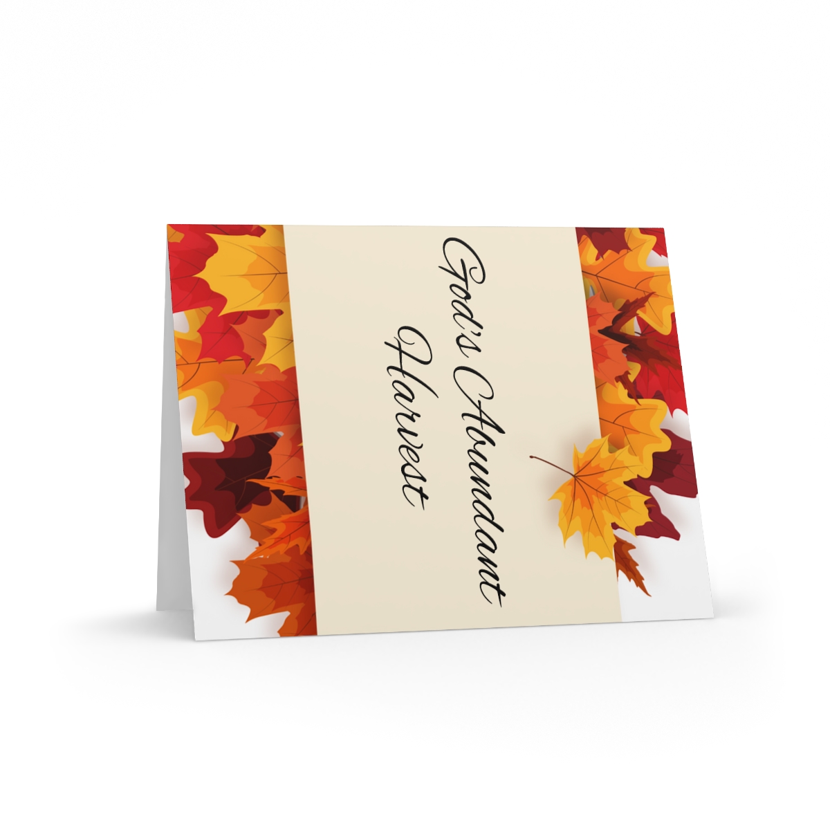 Autumn's Blessings Christian Greeting Card - Image 13