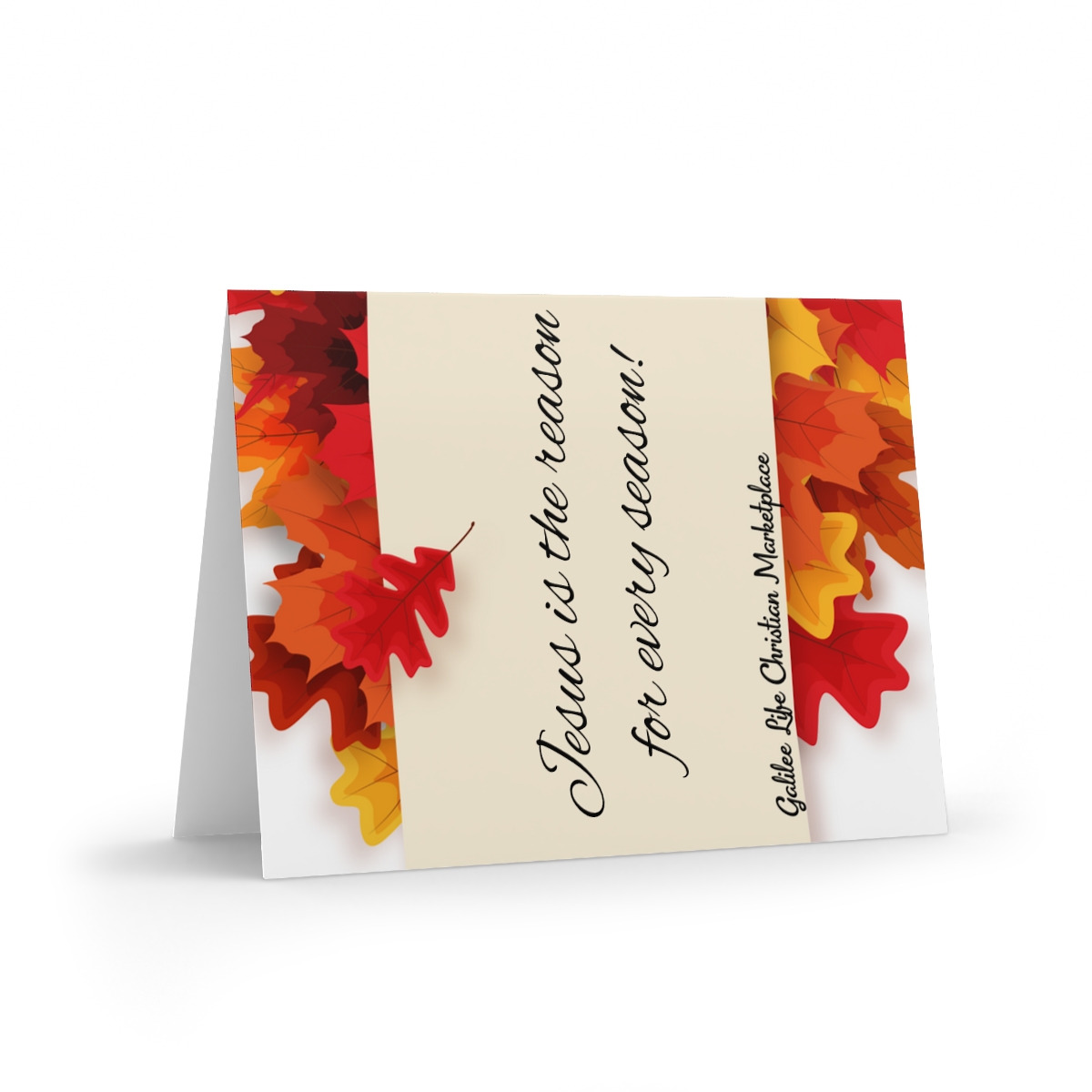 Autumn's Blessings Christian Greeting Card - Image 14