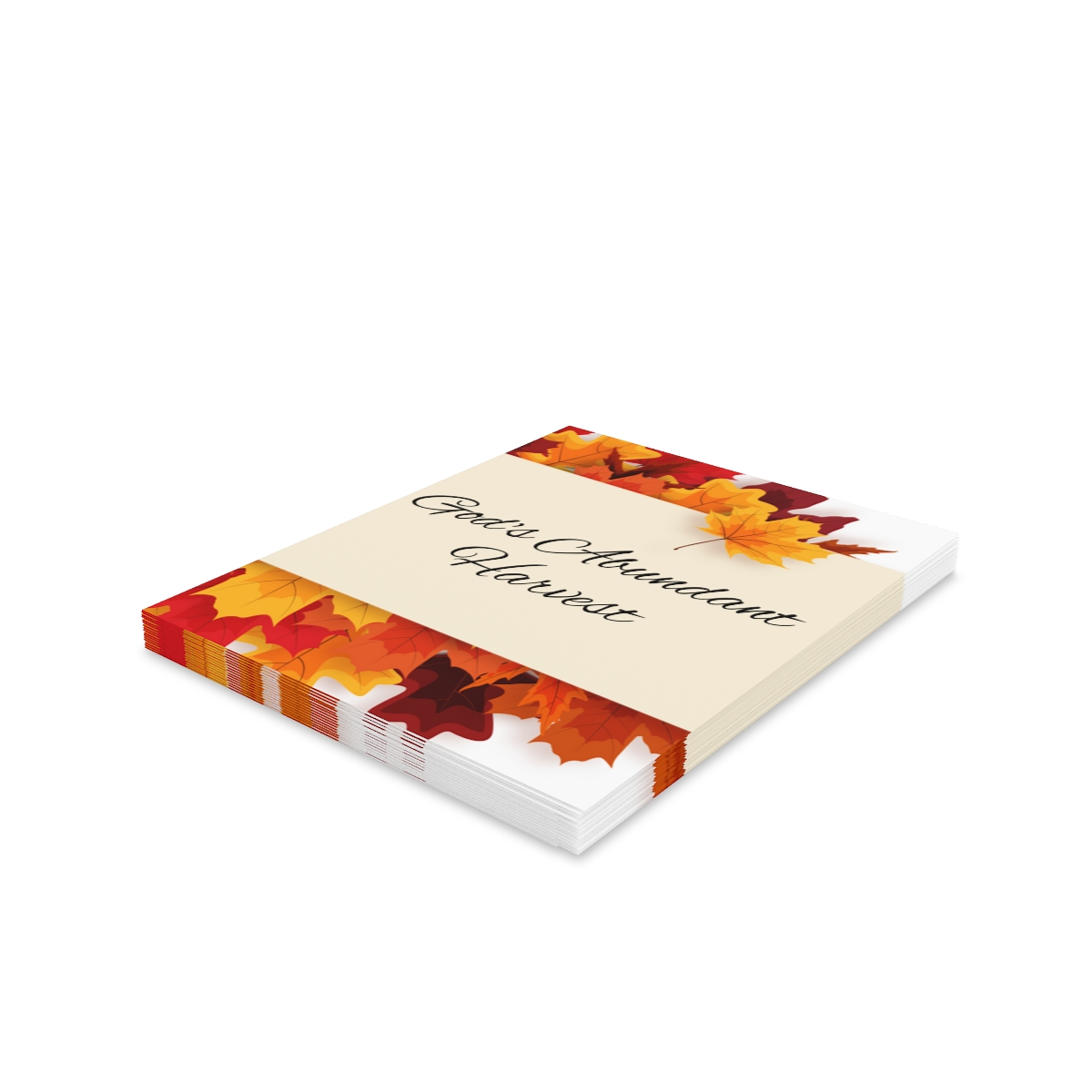 Autumn's Blessings Christian Greeting Card - Image 20