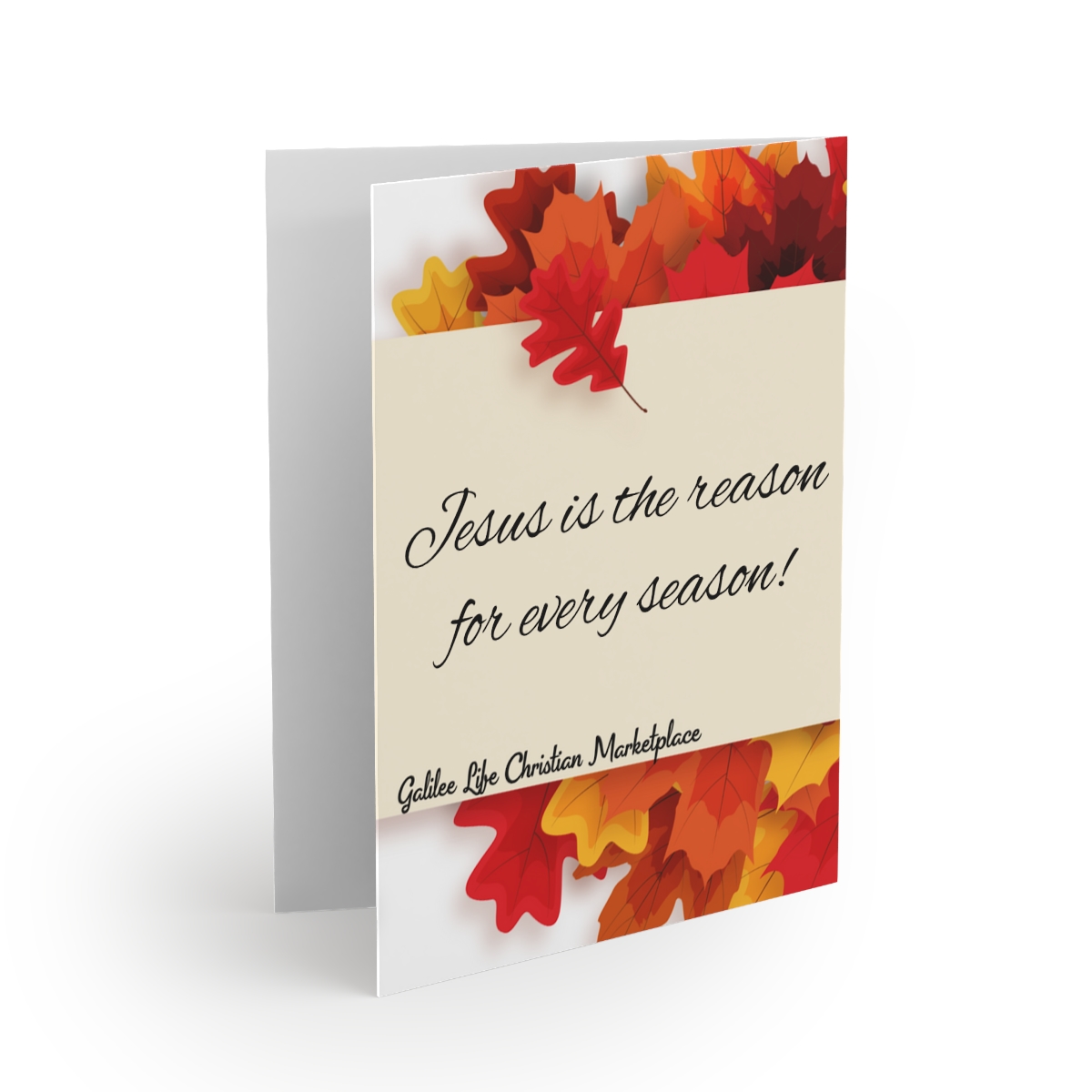 Autumn's Blessings Christian Greeting Card - Image 21