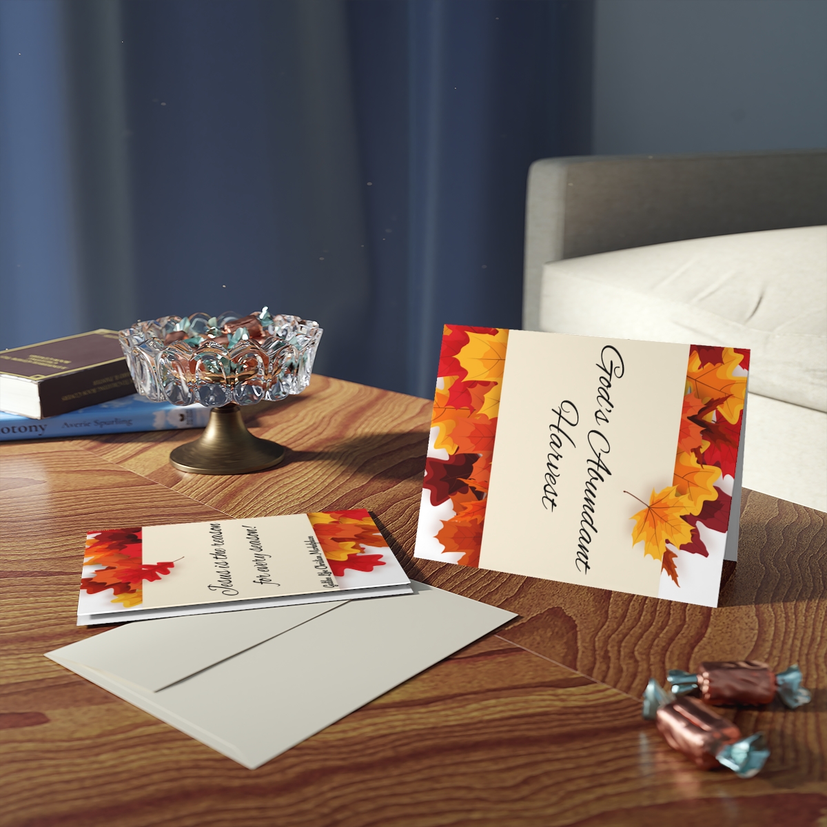 Autumn's Blessings Christian Greeting Card - Image 27