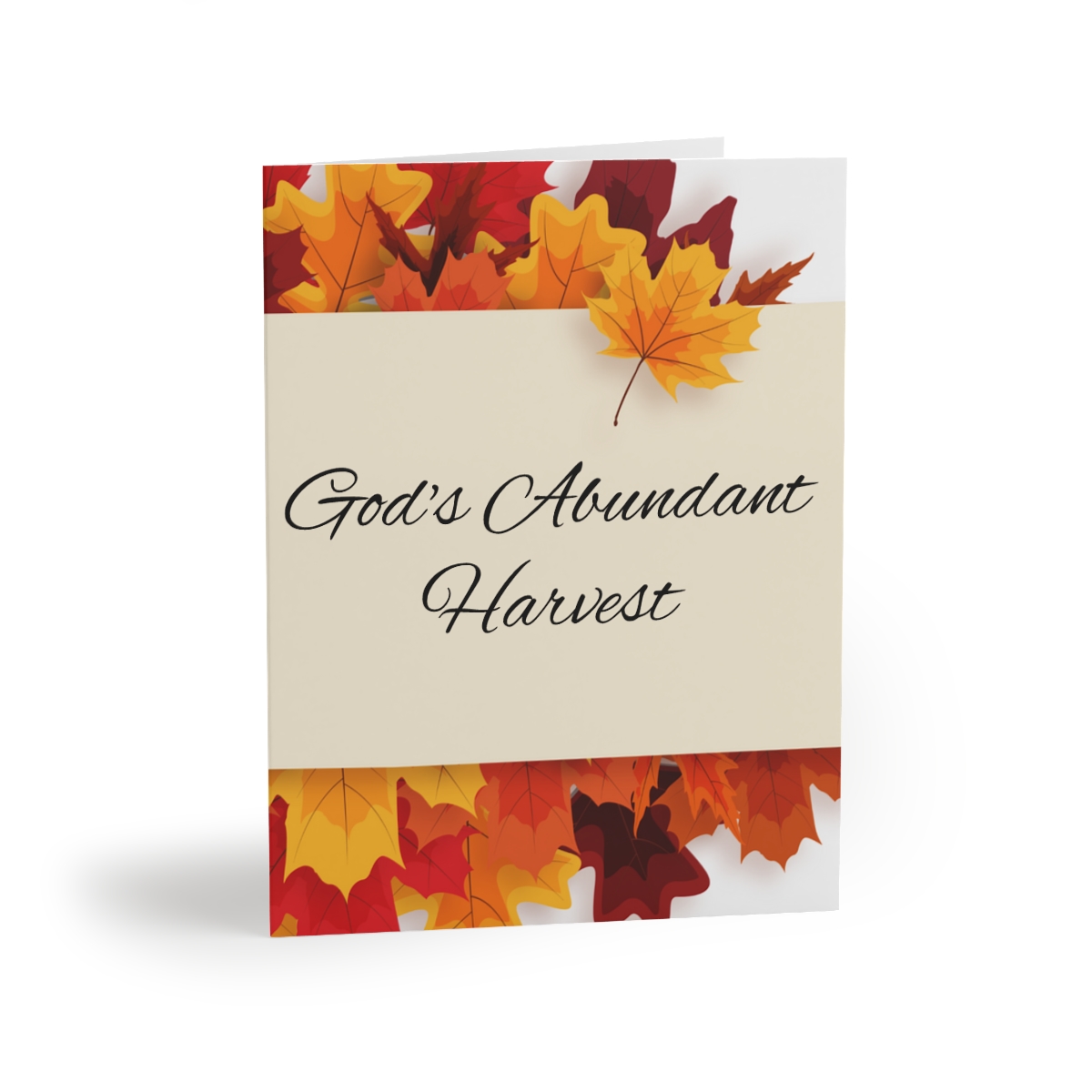 Autumn's Blessings Christian Greeting Card - Image 19