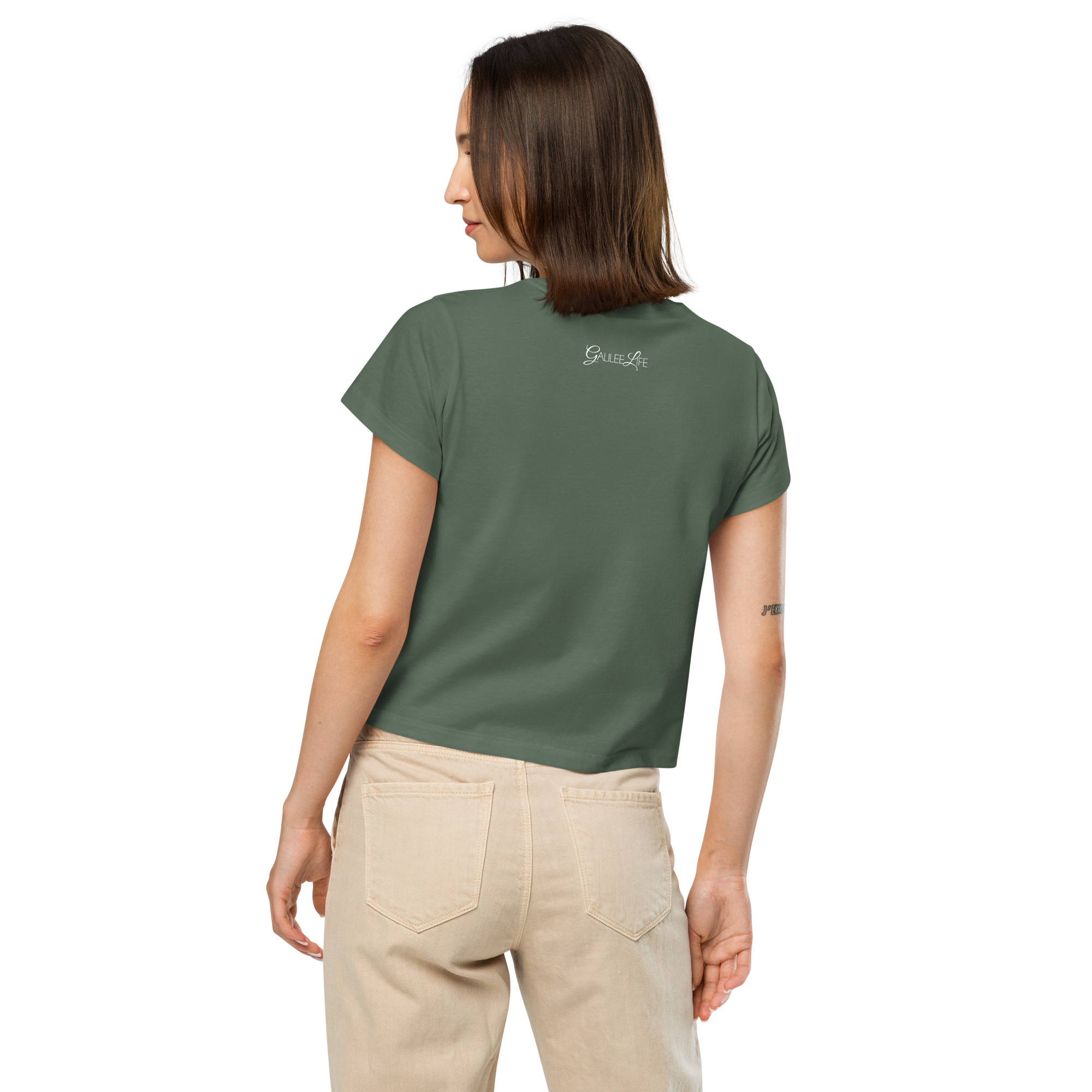 This World Is Not Our Home Women’s High-Waisted T-shirt - Image 9