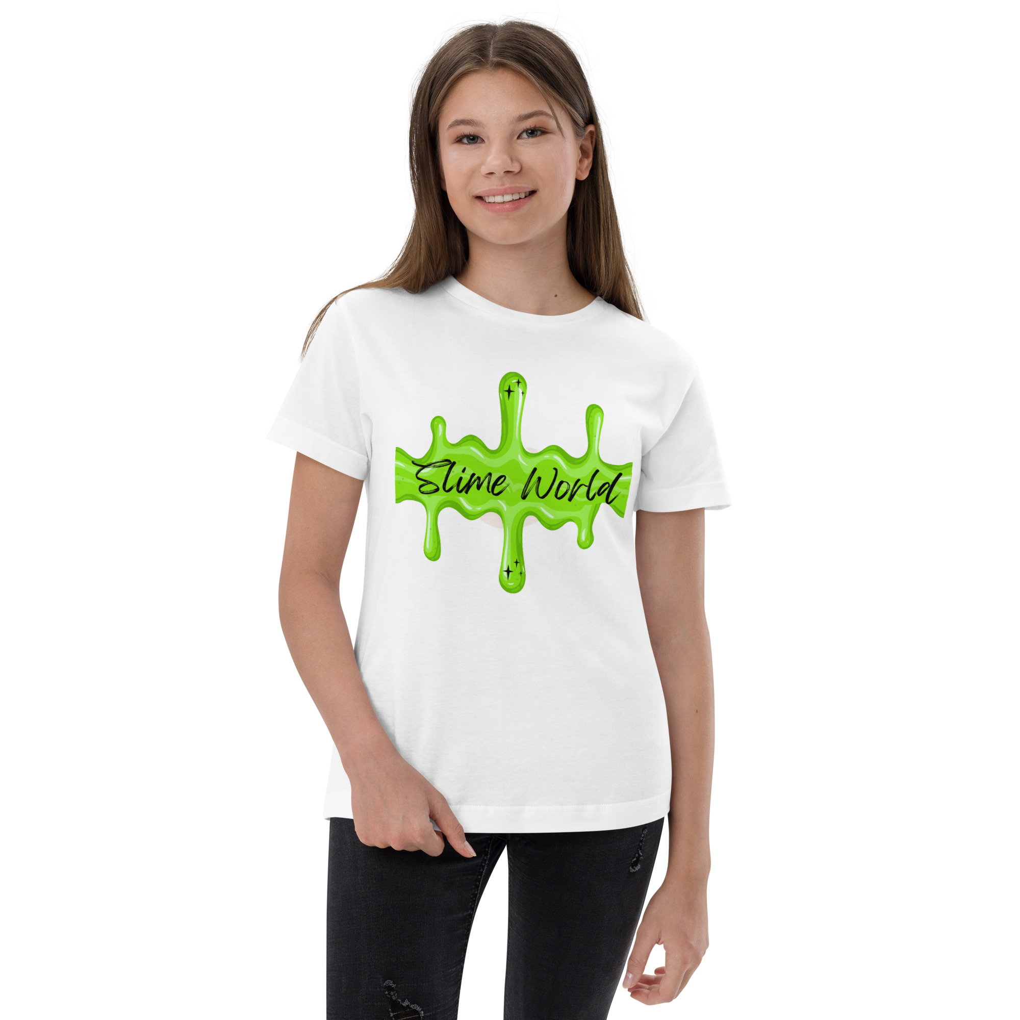 Slime World Girls Jersey T-shirt