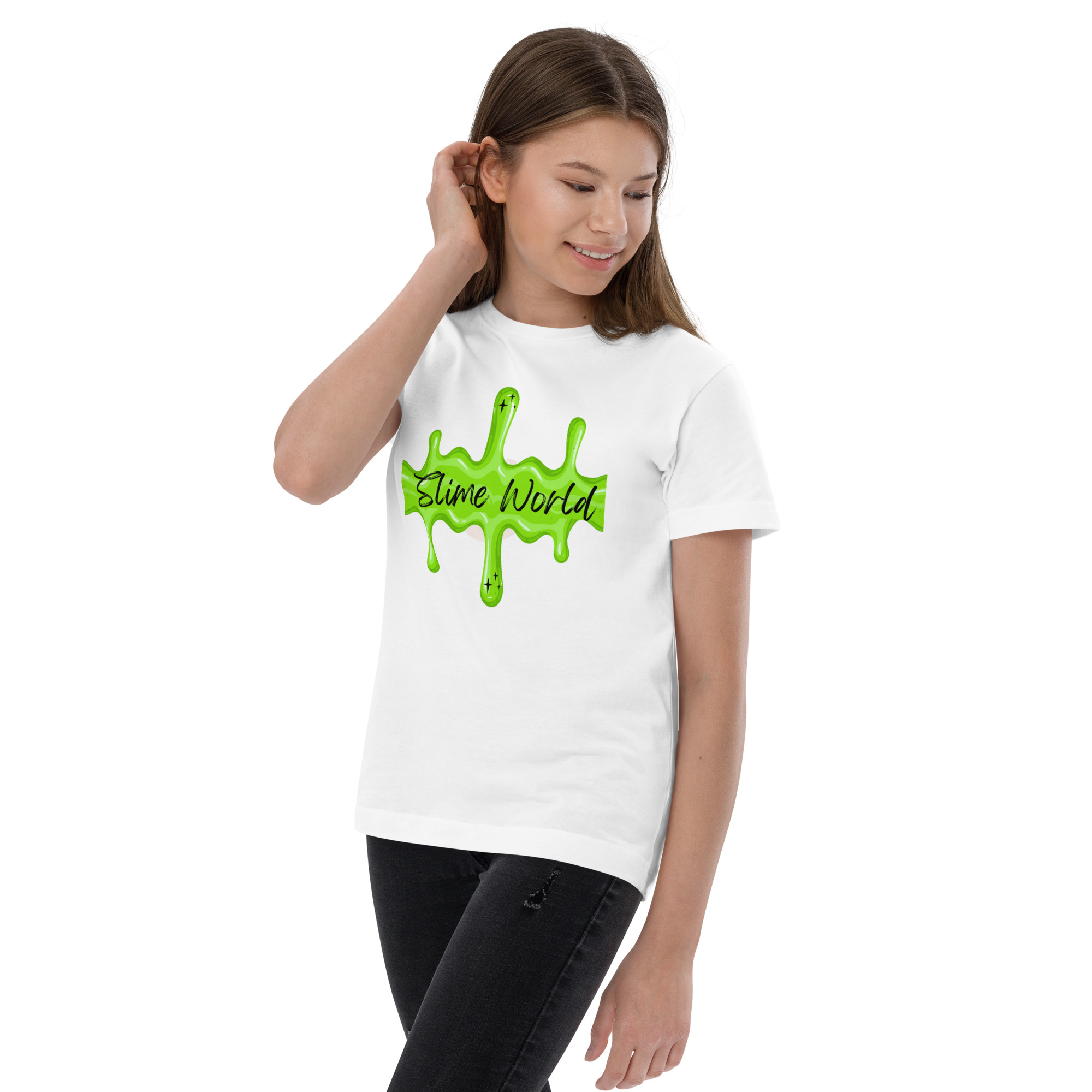 Slime World Girls Jersey T-shirt - Image 3