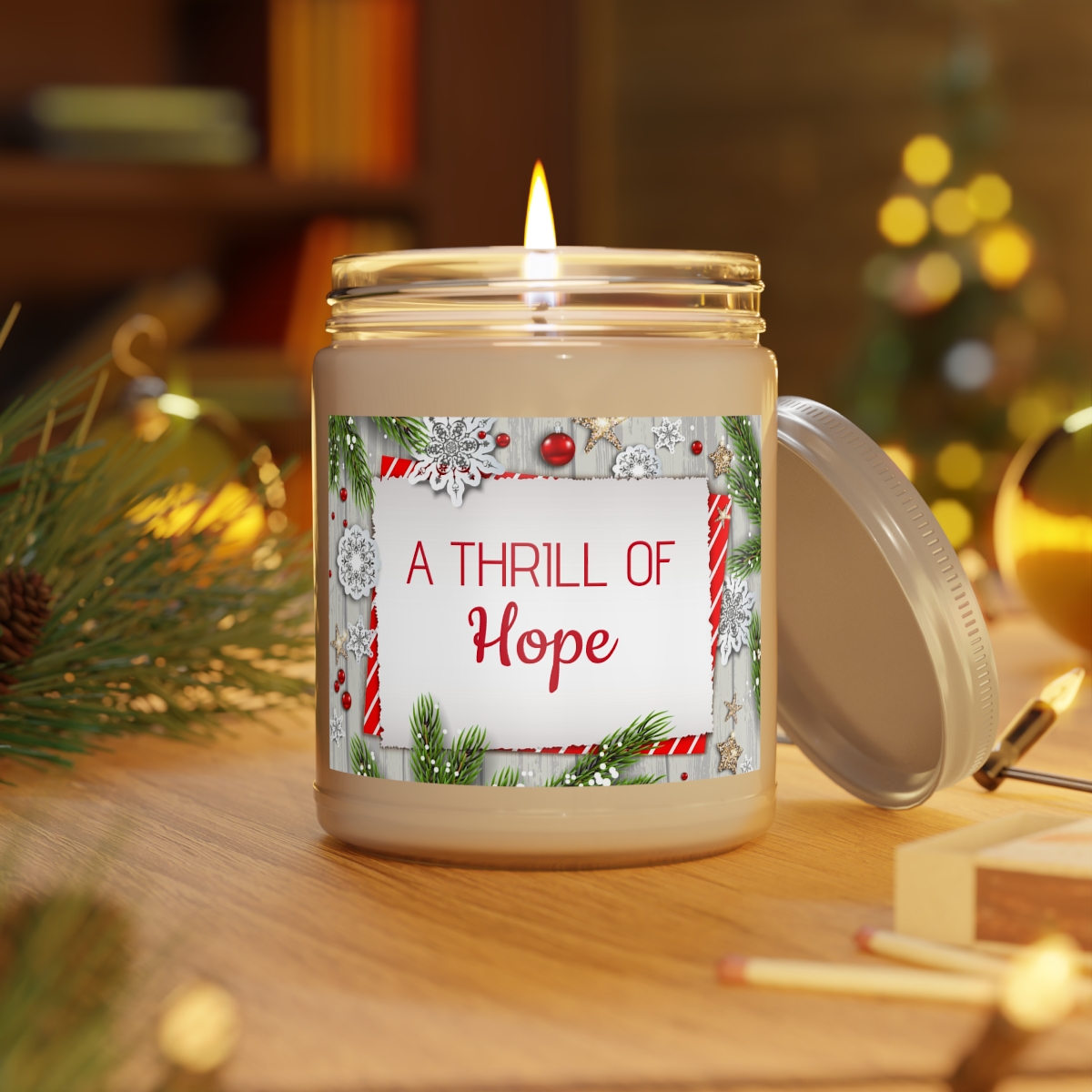 A Thrill of Hope Scented Candles
