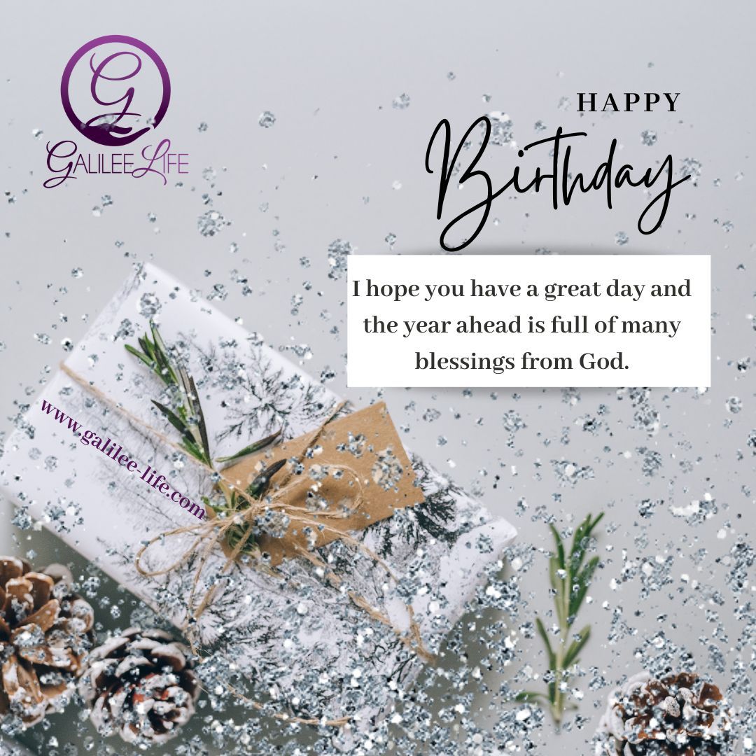 Galilee Life Happy Birthday Gift Card