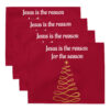 Jesus Is The Reason For The Season Table Placemat Set Of 4