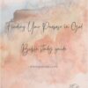 "Finding Your Purpose in God: Bible Guide"