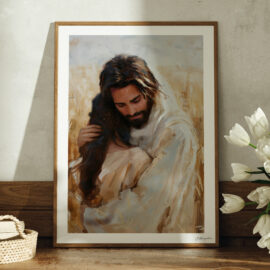 Healing Embrace | Christian Digital Art Print