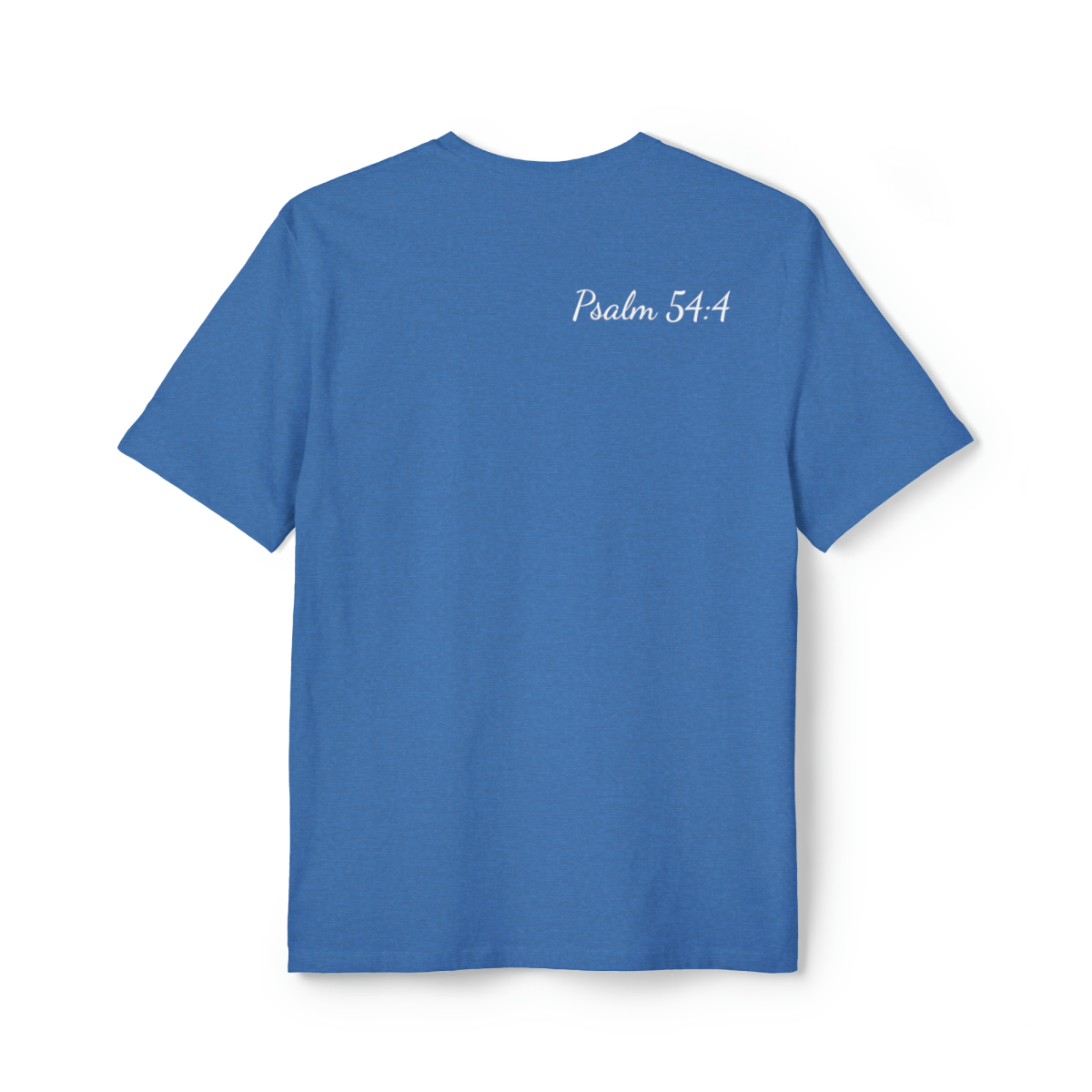 The Lord Is My Helper Eco-Friendly Unisex Tee - Image 20