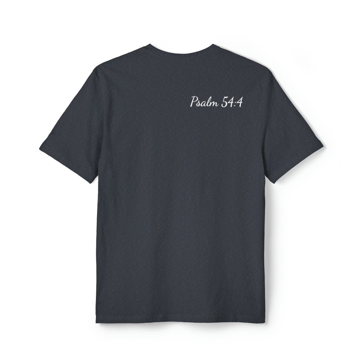 The Lord Is My Helper Eco-Friendly Unisex Tee - Image 26