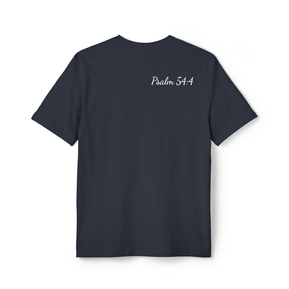 The Lord Is My Helper Eco-Friendly Unisex Tee - Image 2