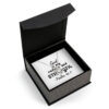 Psalm 46:1 Love Knot Necklace