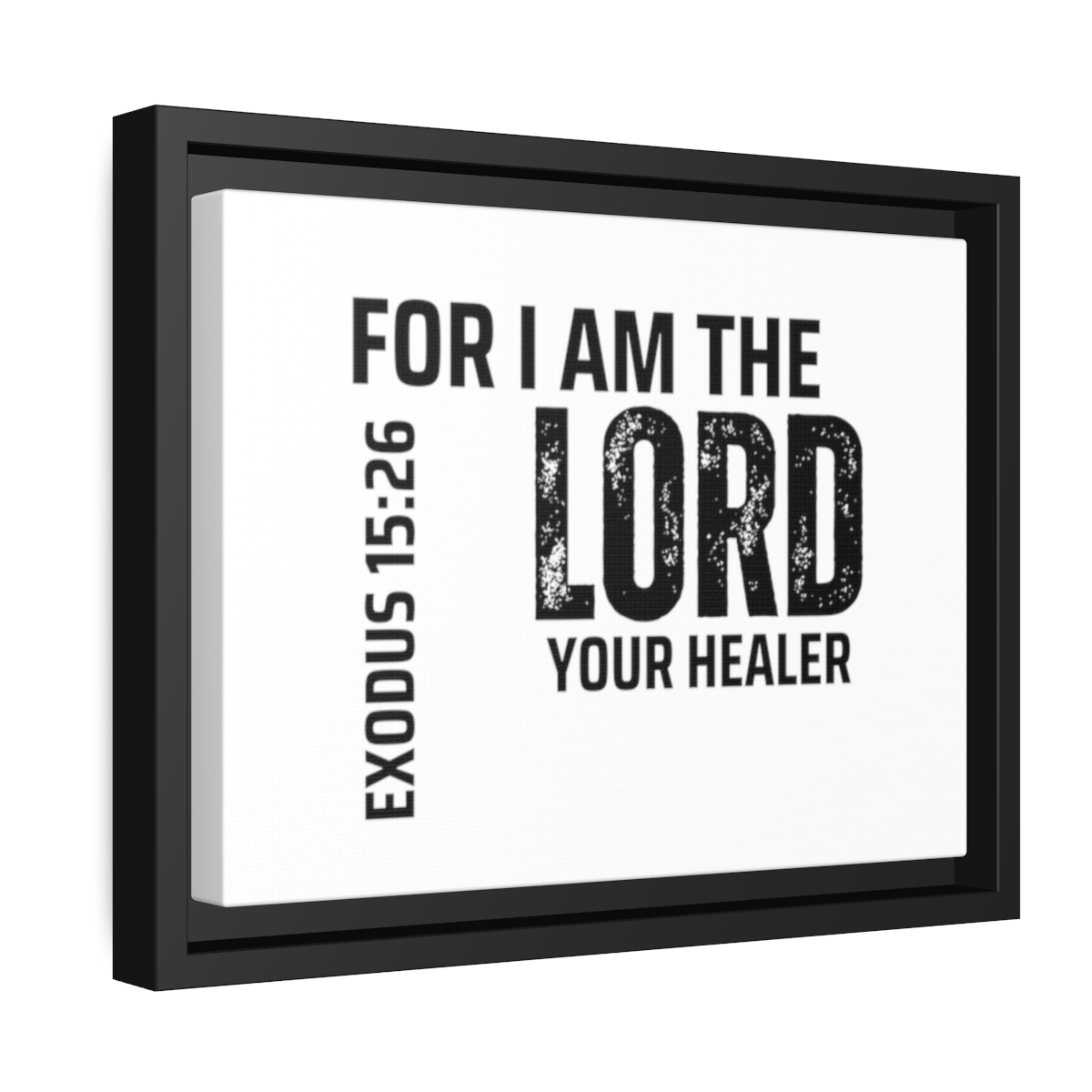 Isaiah 53:5 Matte Canvas - Image 7