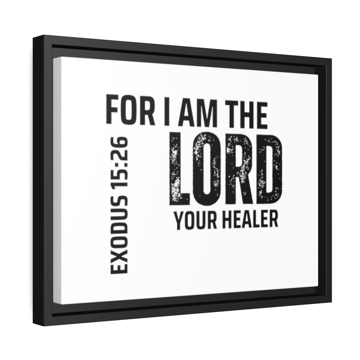 Isaiah 53:5 Matte Canvas - Image 17