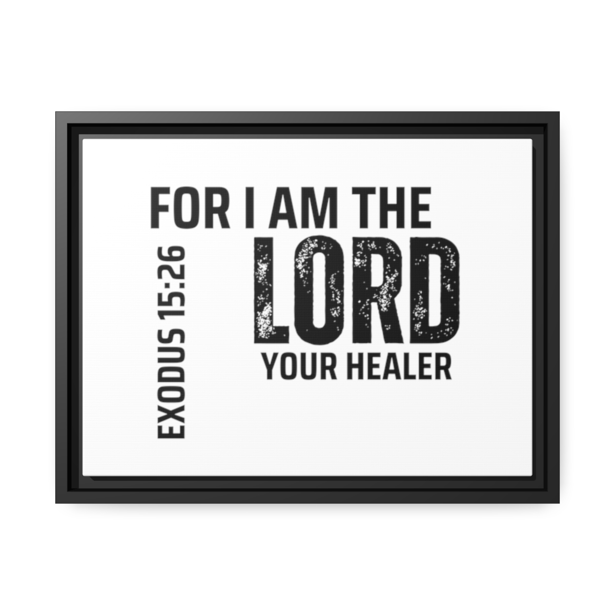 Isaiah 53:5 Matte Canvas - Image 16