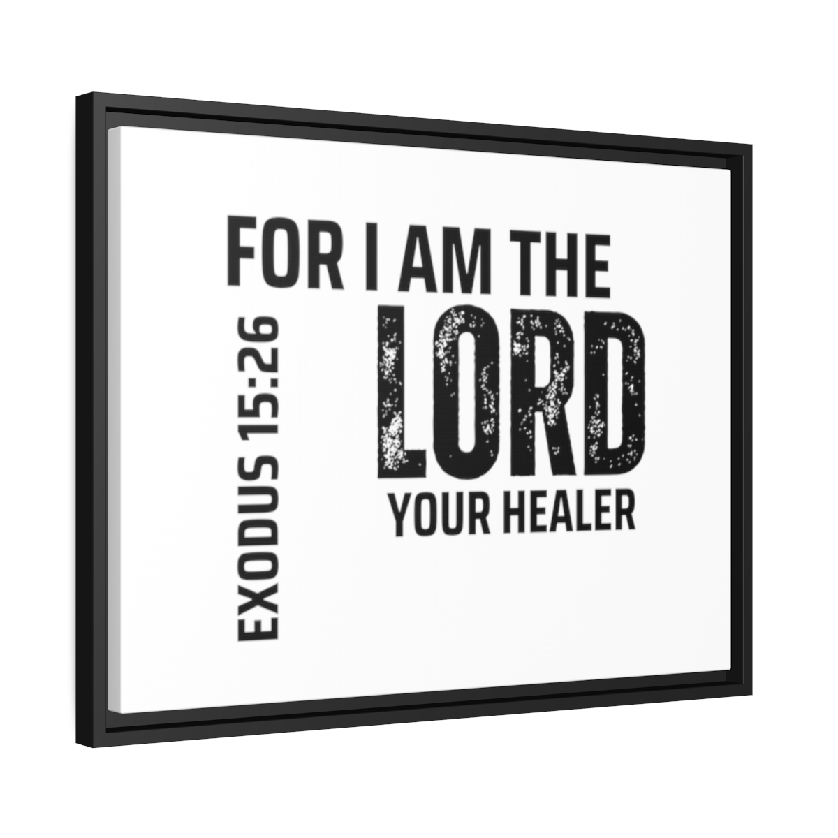 Isaiah 53:5 Matte Canvas - Image 27