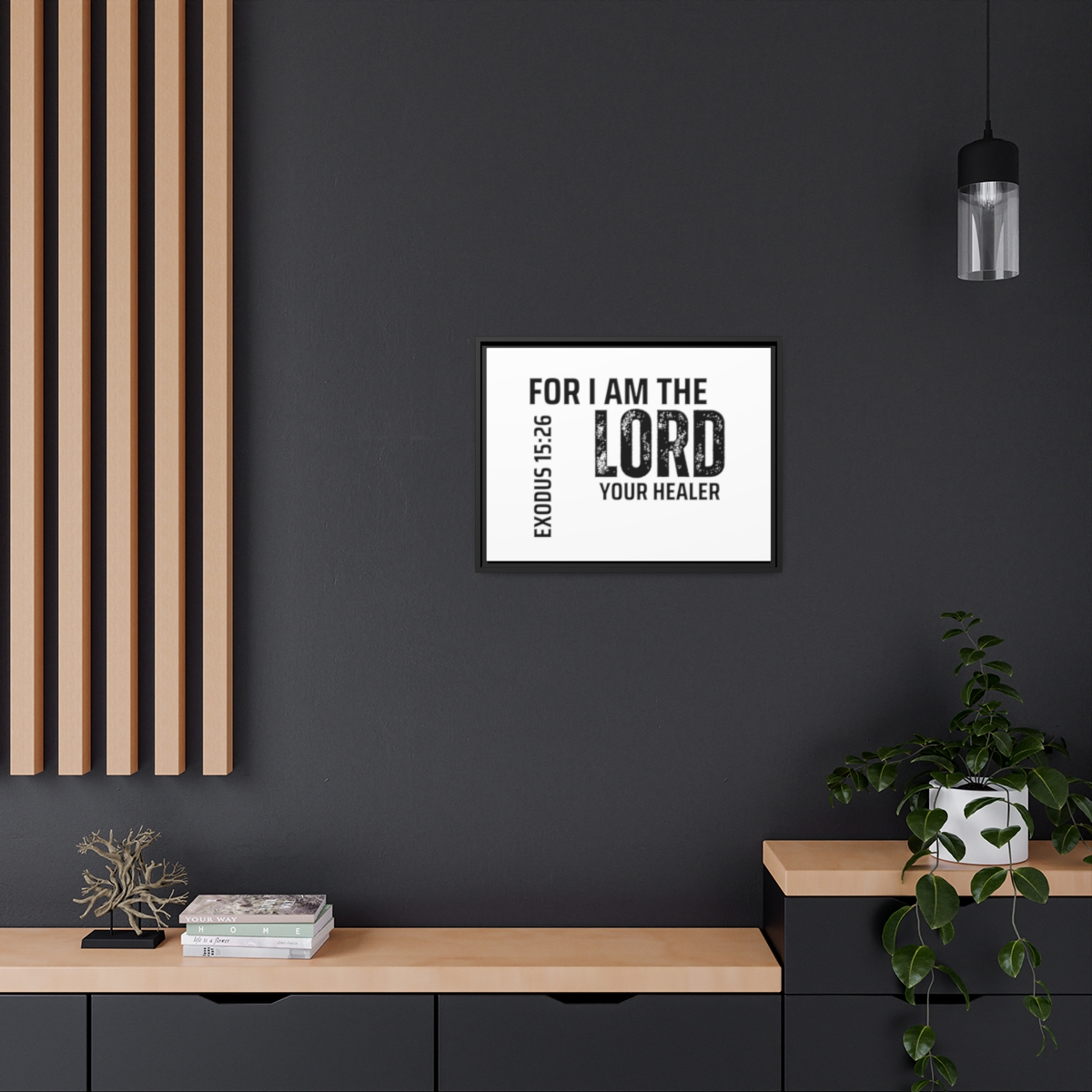 Isaiah 53:5 Matte Canvas - Image 30