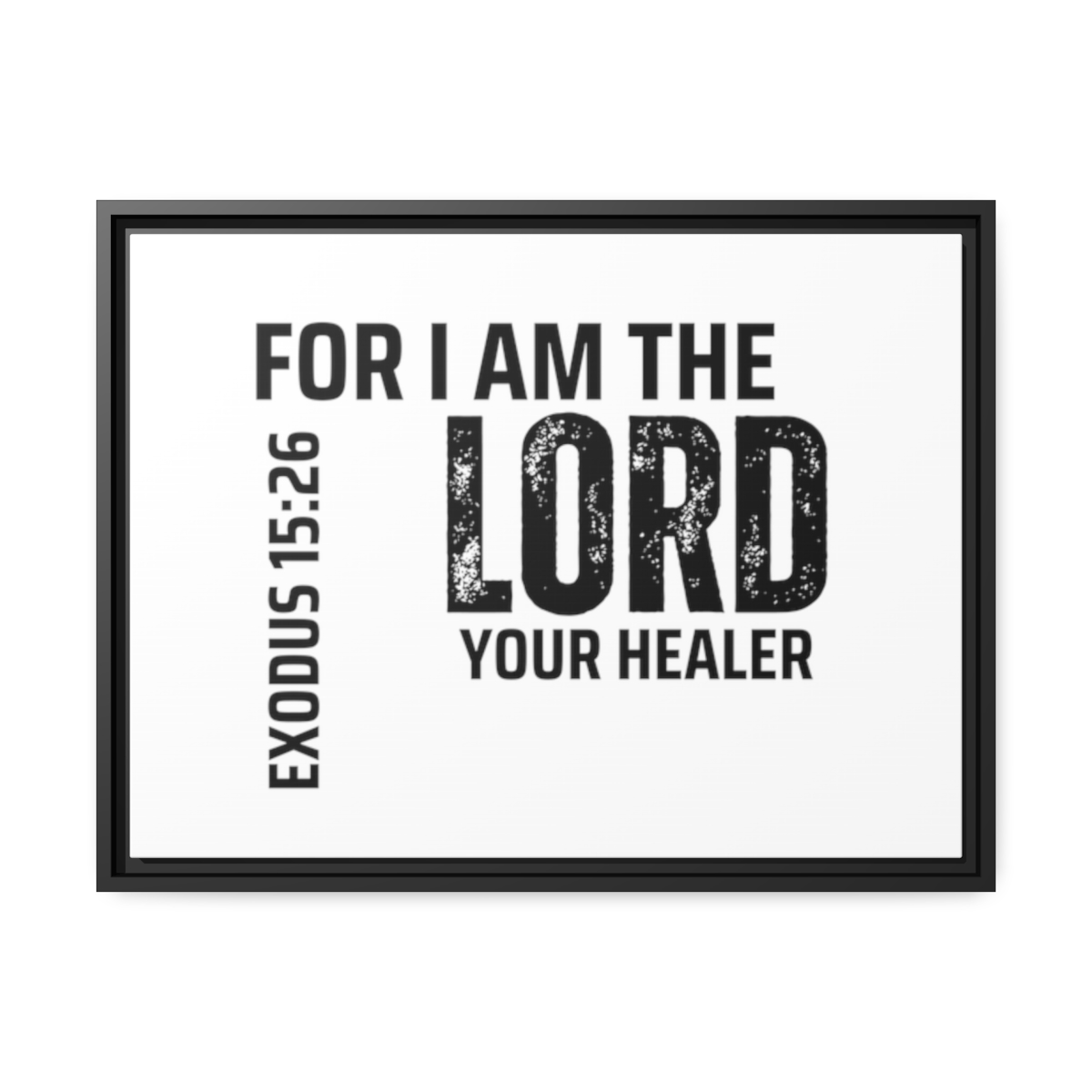 Isaiah 53:5 Matte Canvas - Image 26
