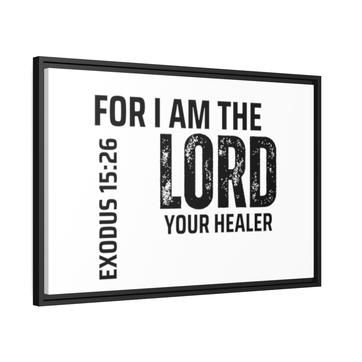 Isaiah 53:5 Matte Canvas - Image 32