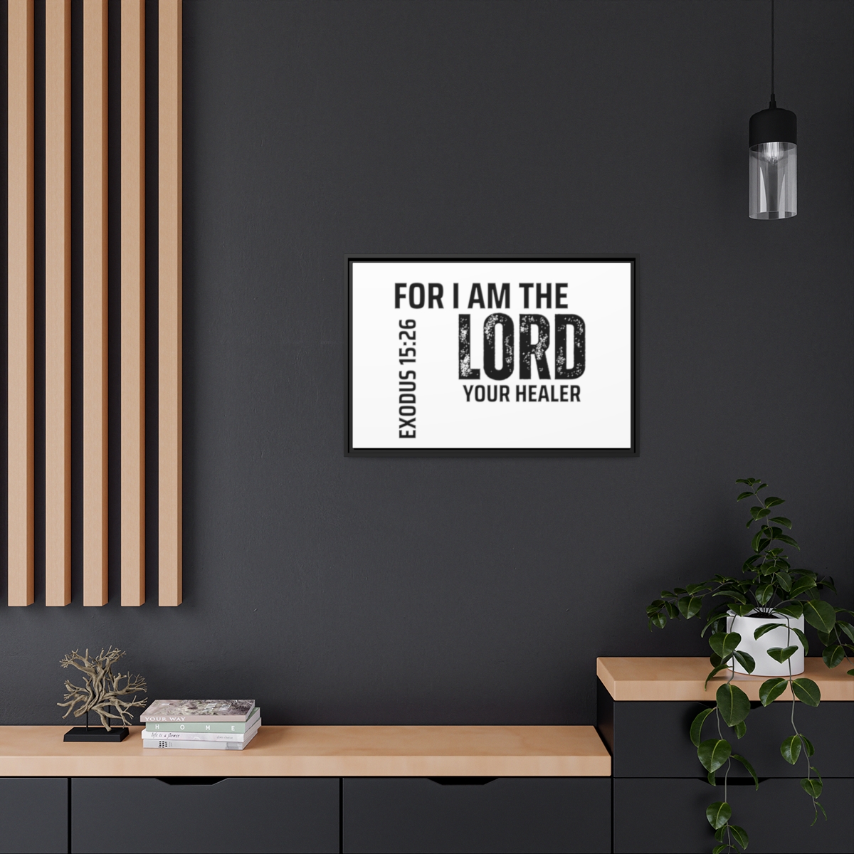 Isaiah 53:5 Matte Canvas - Image 35