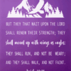 "They That Wait Upon the Lord" Silkscreen Stencil