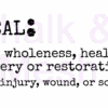 "Heal Definition" Silkscreen Stencil
