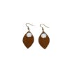Happy Cloud Leather Earrings