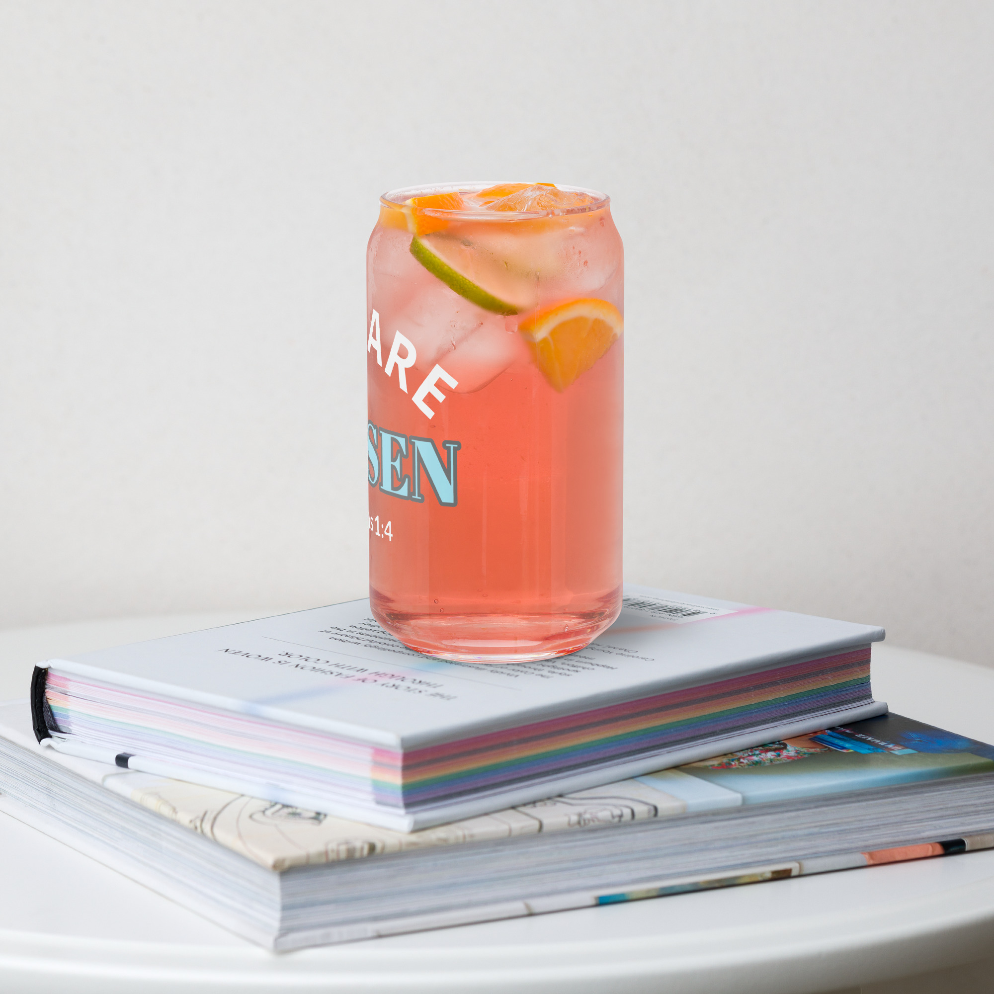 You Are Chosen Can-shaped Glass - Image 3