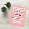 Eternal Triumph Easter Sticker Sheet